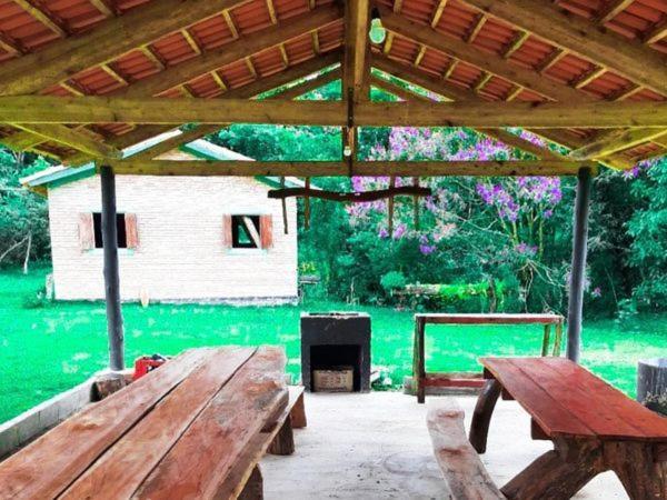 Chales E Camping Taquaral São Tomé das Letras Bagian luar foto